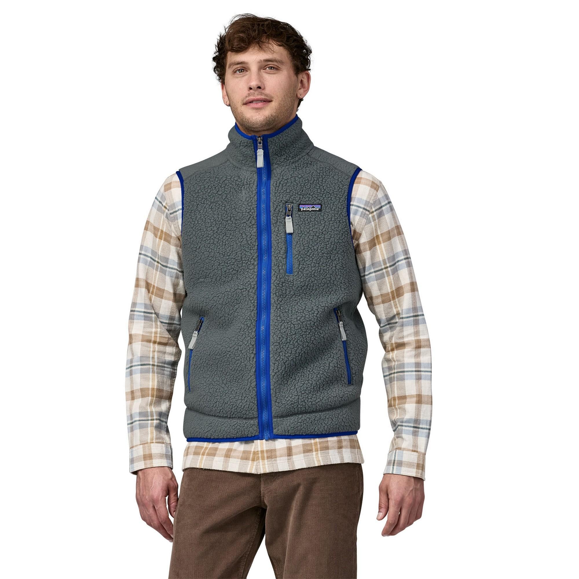 Retro pile vest deals