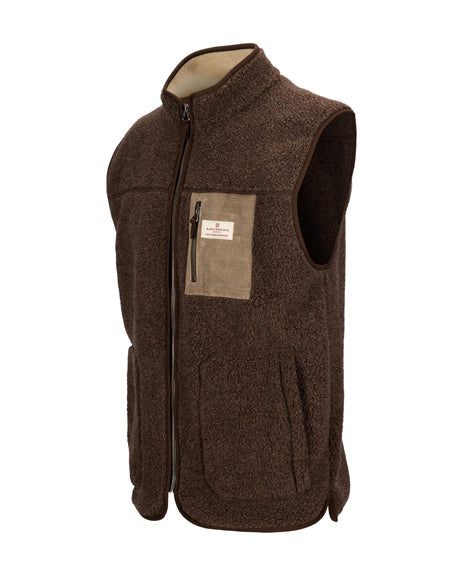 Heroes Wool Fleece Vest Mens