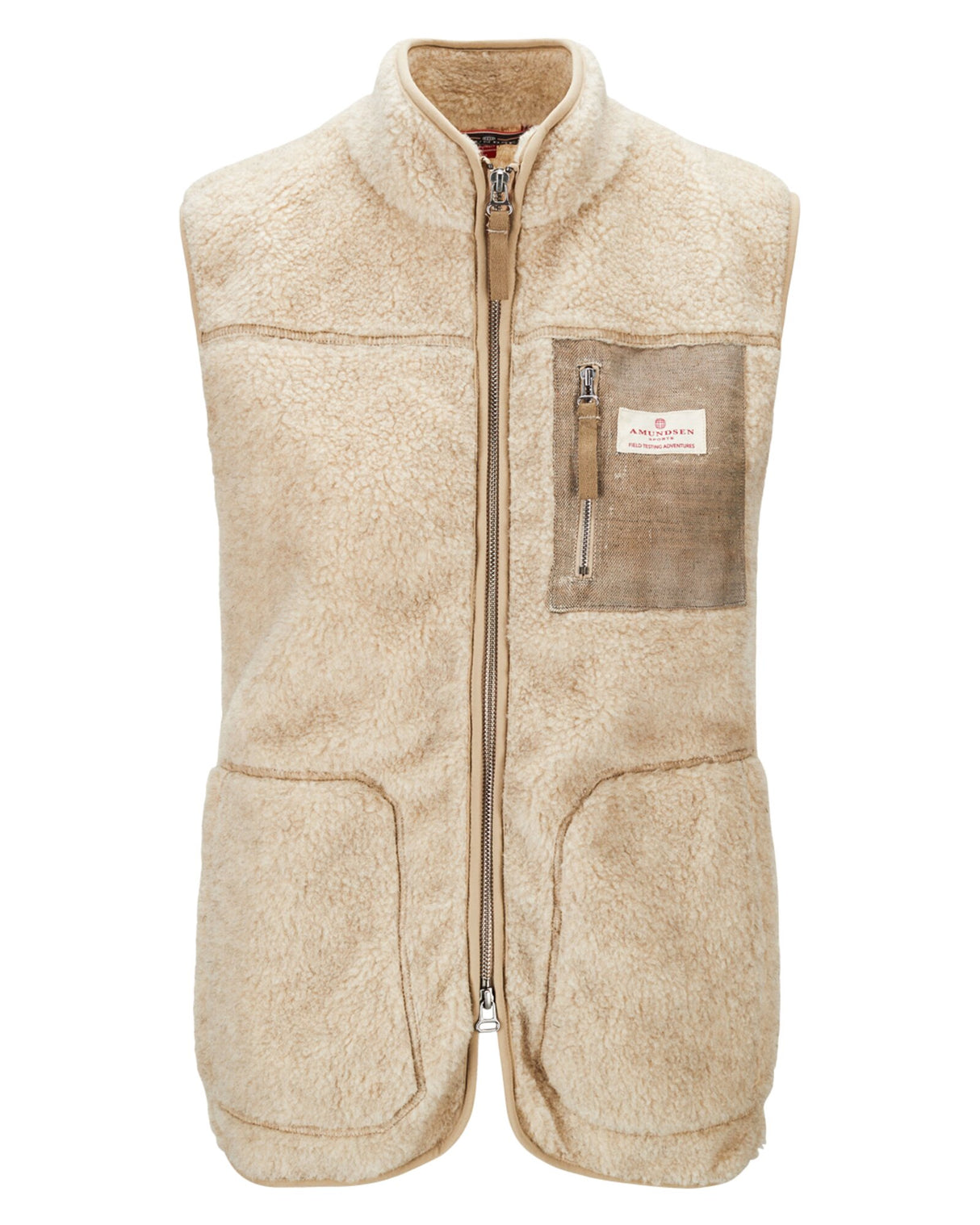 Heroes Wool Fleece Vest Womens