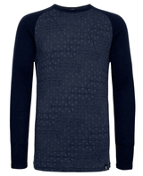 Geo Merino Wool Crew